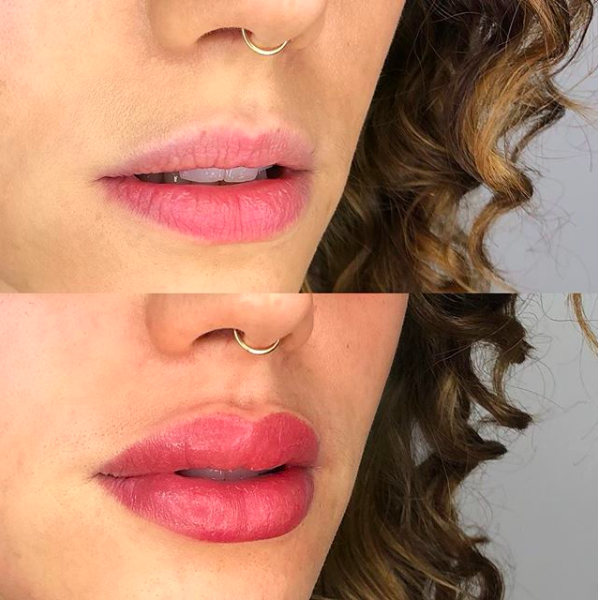 Semi-permanent lip tattoo | Permanent makeup | Eye Design NY - YouTube