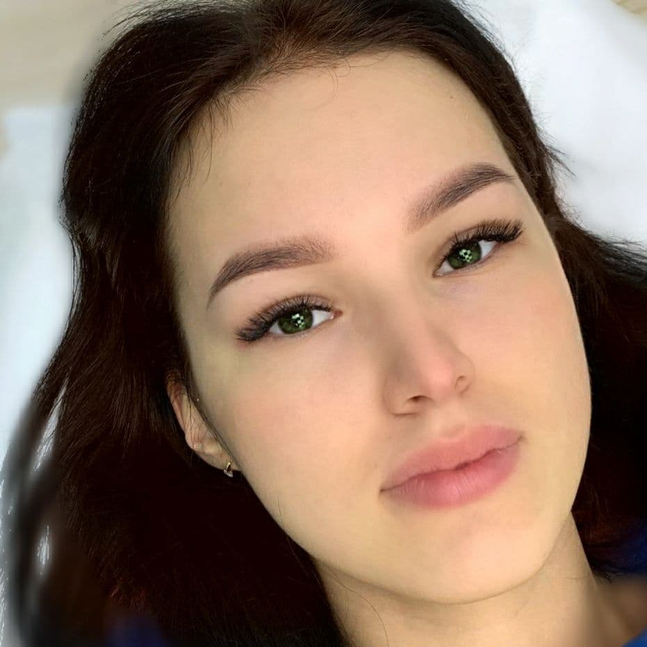 Powdery eyebrow tattoo Perth