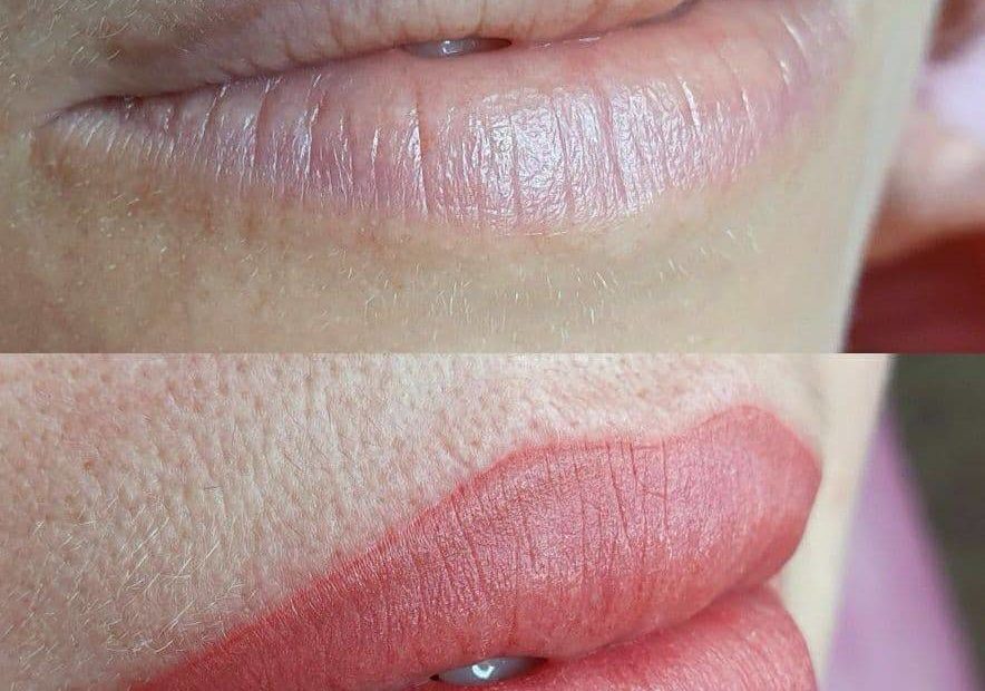 Lip tattoo Perth