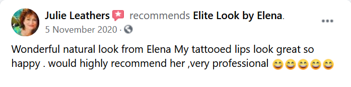 Cosmetic tattoo