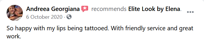 Cosmetic tattoo