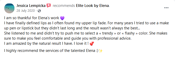 lip tattoo Perth