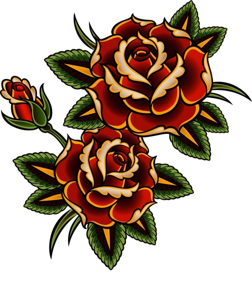 rose tattoo designs