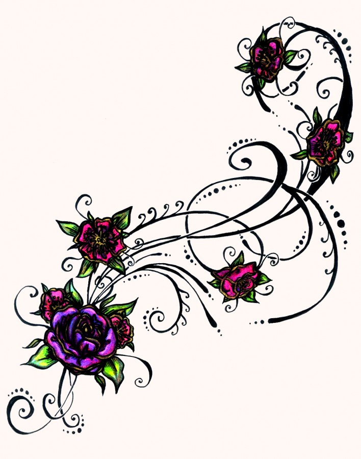 flower designs for tattoos