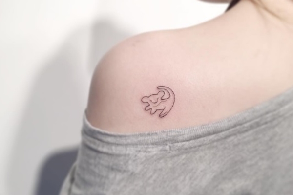 Fine line tattoo Perth